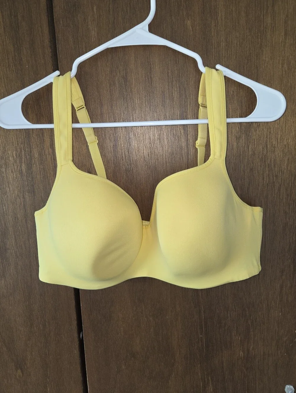 Cacique Yellow Lightly Lined Full Coverage Bra 40D